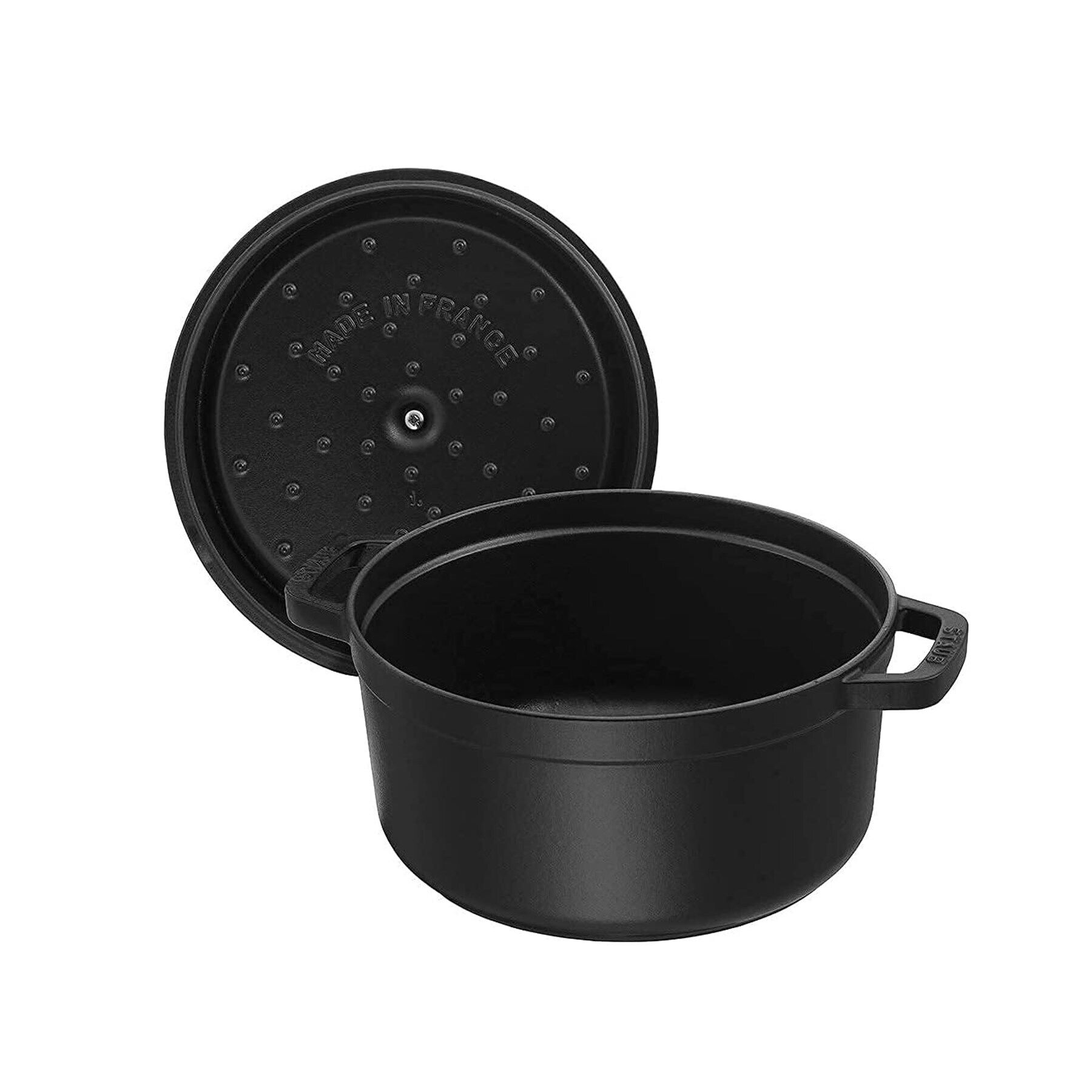 212 KITCHEN STORE「ピコ・ココット ラウンド 24cm BK ＜staub ストウブ＞」|食器・キッチングッズ|