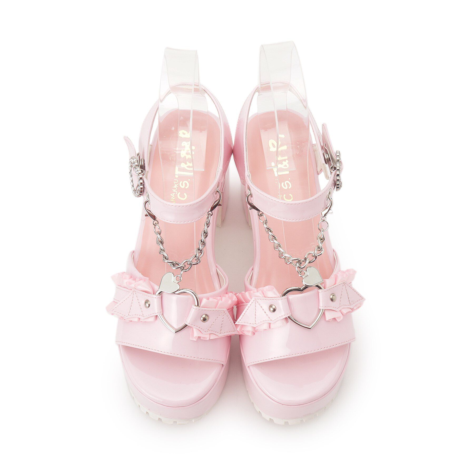 csT&P「厚底羽つきハートサンダル」|サンダル|