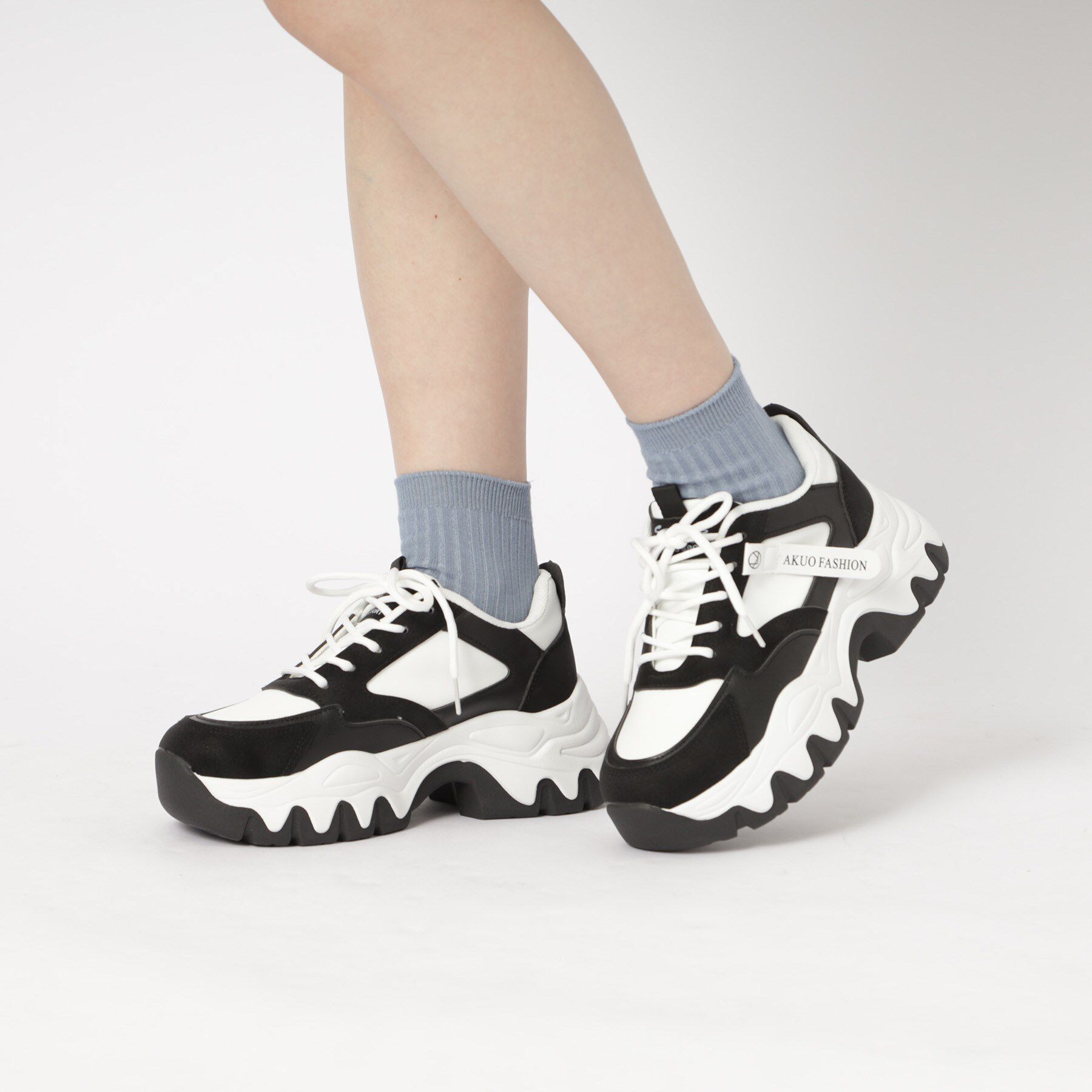 csT&P「厚底凸凹ソールスニーカー」|スニーカー|