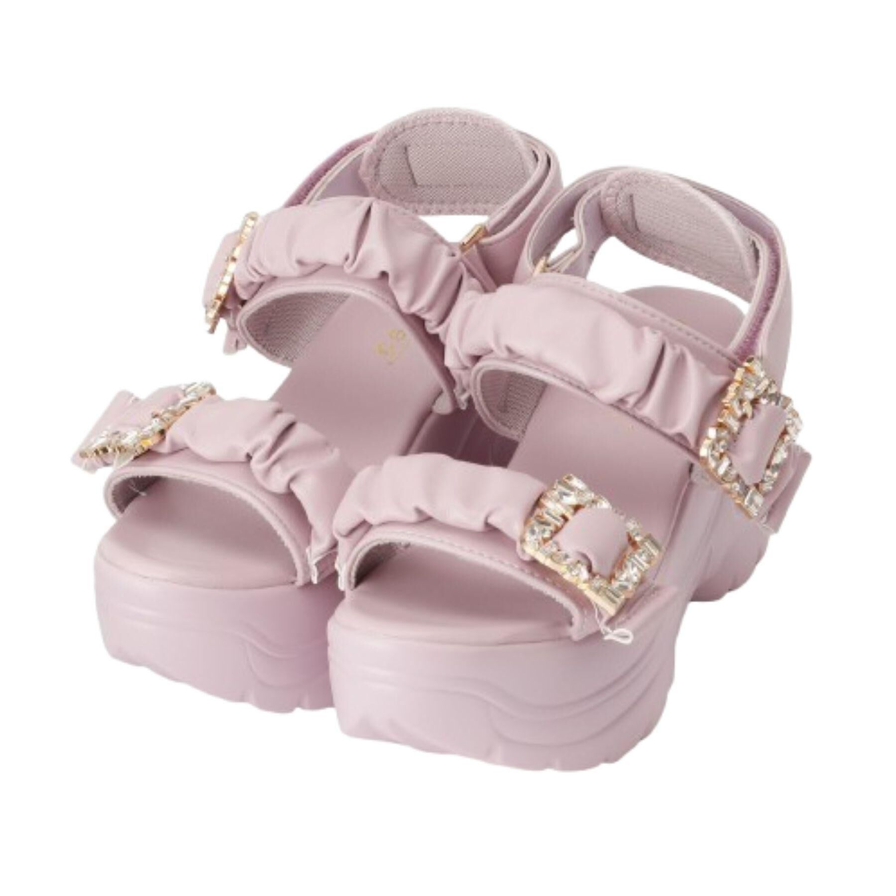 csT&P「厚底バックルサンダル」|サンダル|