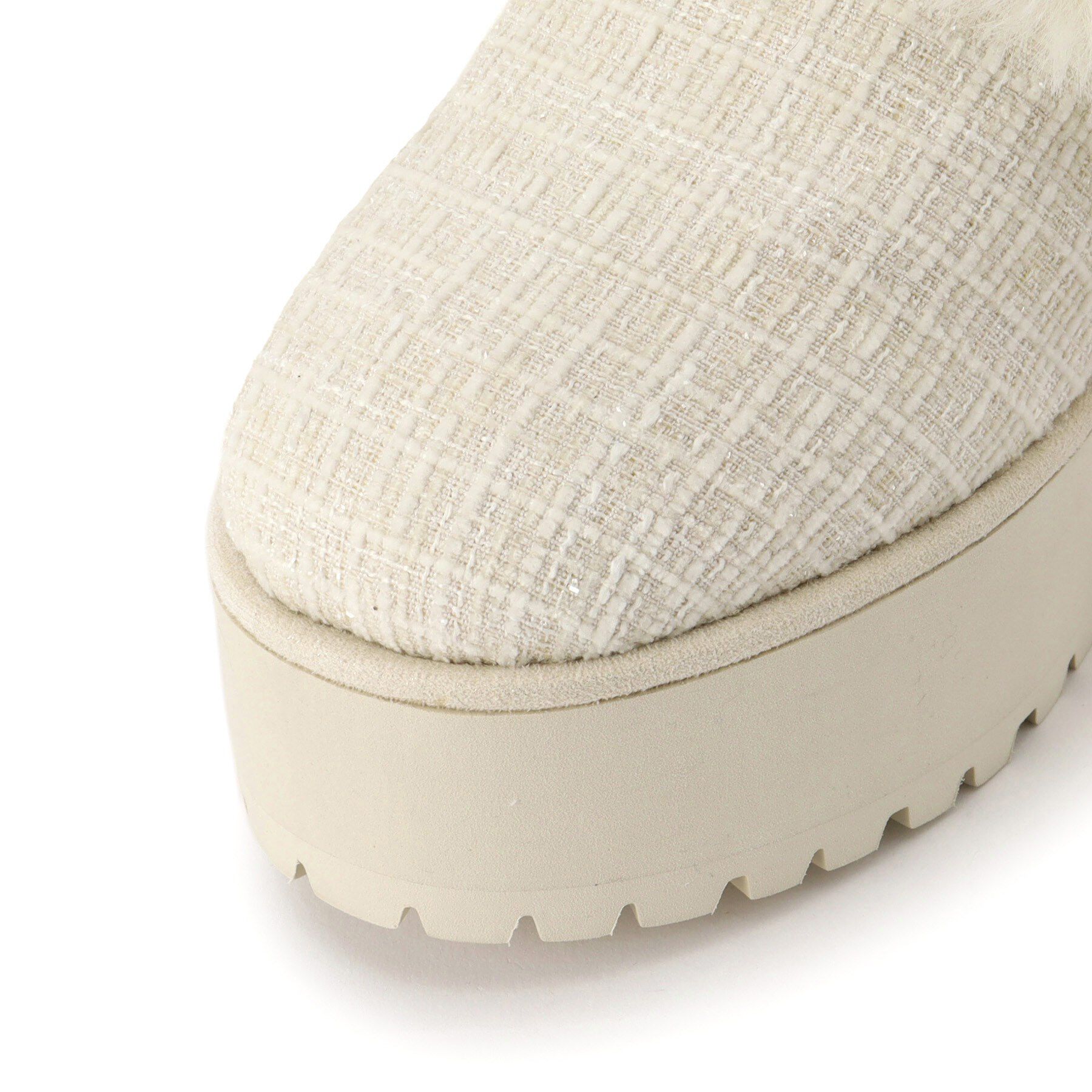 ESPERANZA「厚底2WAYフェイクムートンサボ」|ショートブーツ|