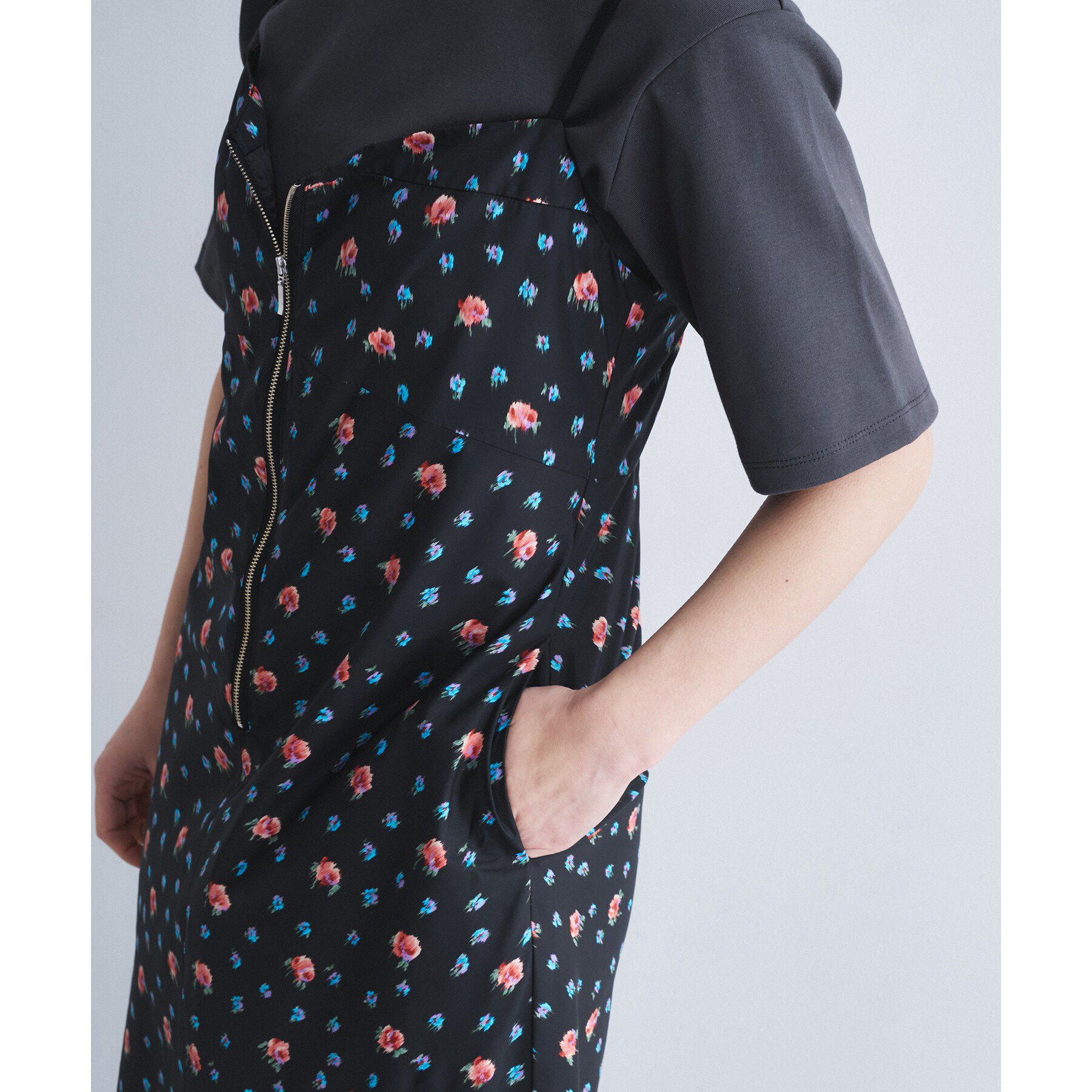 CODE A「flower cami dress」|ワンピース|