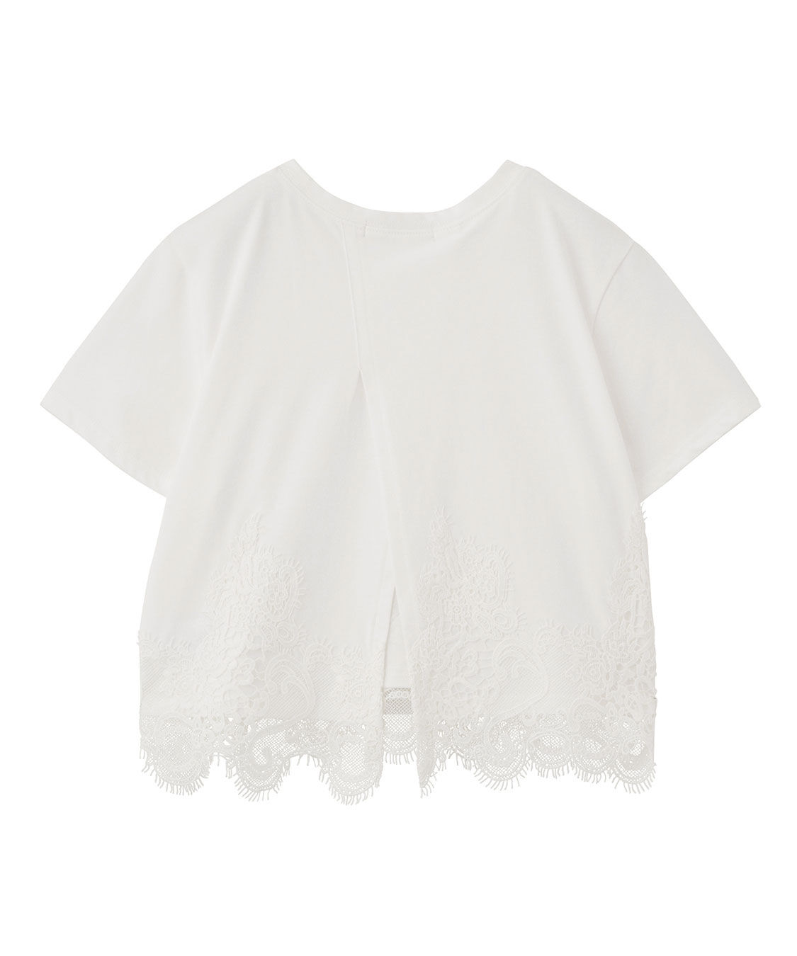 COCO DEAL「レースドッキングTシャツ」|Tシャツ・カットソー|