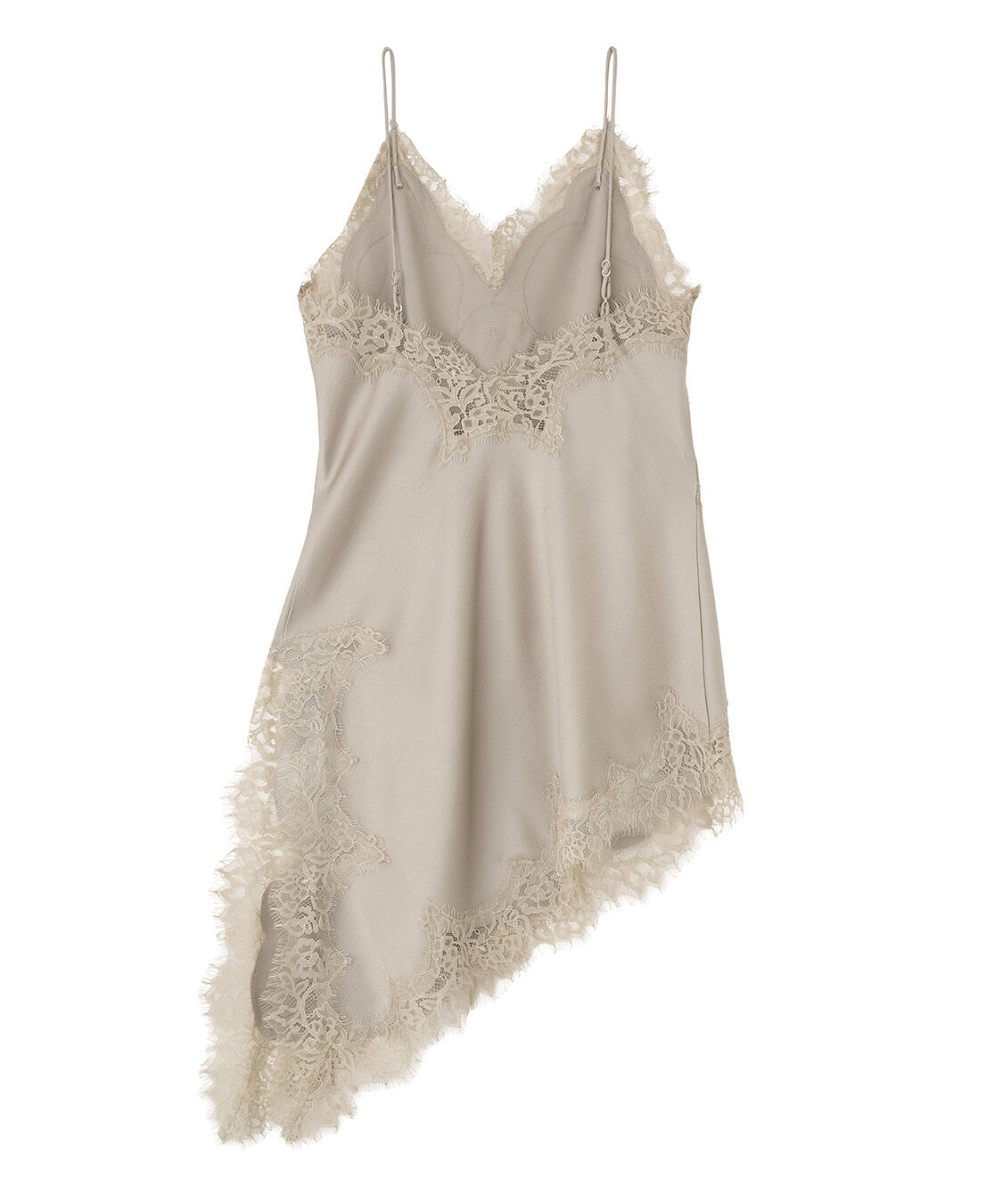 COCO DEAL「レーストリムサテンキャミソール」|キャミソール|