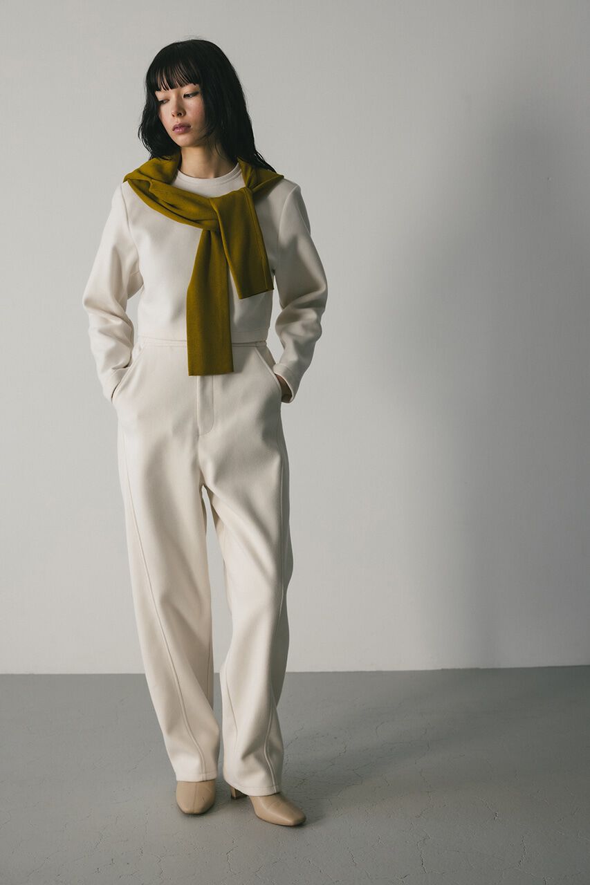 STYLEMIXER「ストレッチメルトンショートトップ」|シャツ・ブラウス|