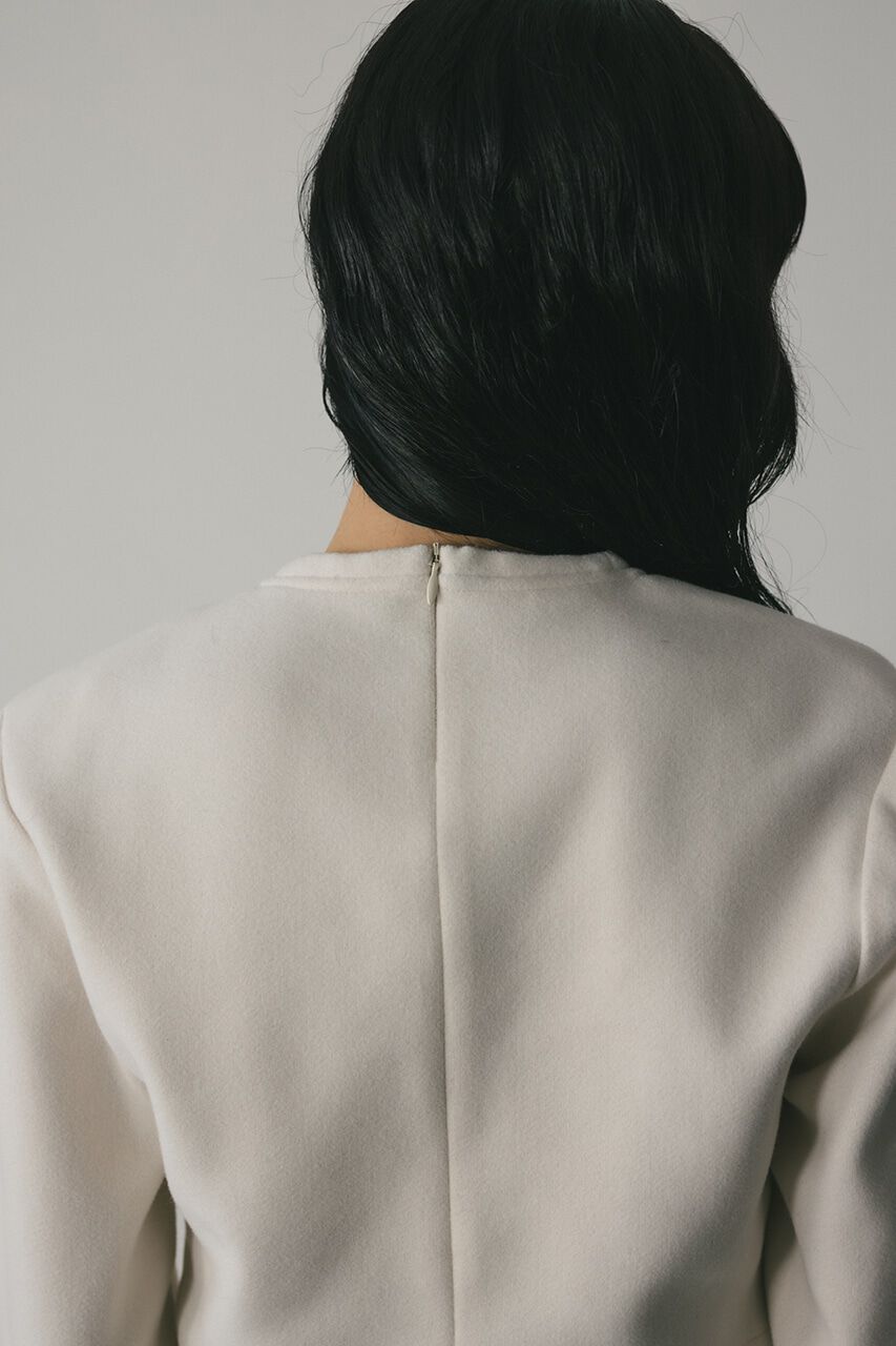 STYLEMIXER「ストレッチメルトンショートトップ」|シャツ・ブラウス|