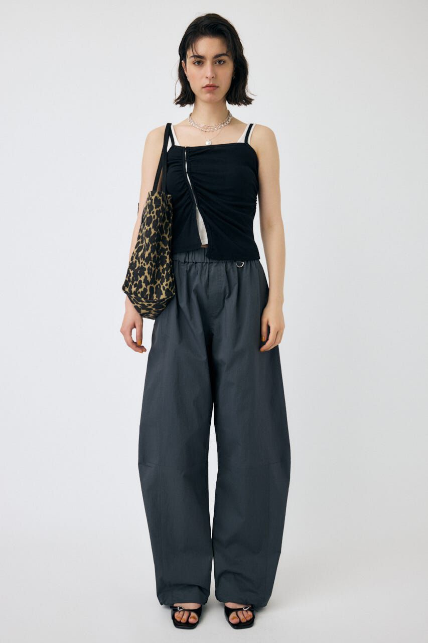 MOUSSY「DOUBLE LAYERED SHEER タンク」|タンクトップ|
