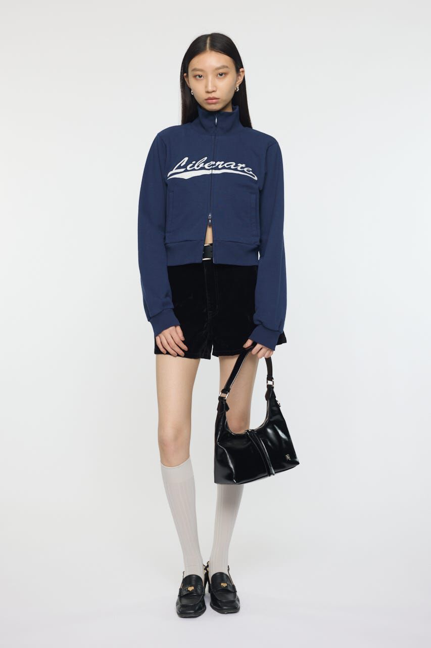 MOUSSY「VARSITY LOGO TRACK ジャケット」|Tシャツ・カットソー|