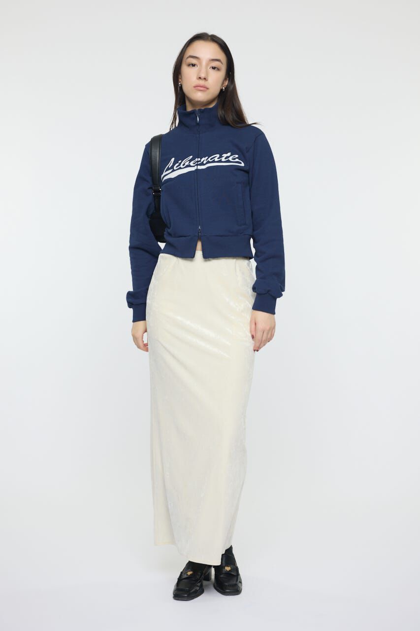 MOUSSY「VARSITY LOGO TRACK ジャケット」|Tシャツ・カットソー|