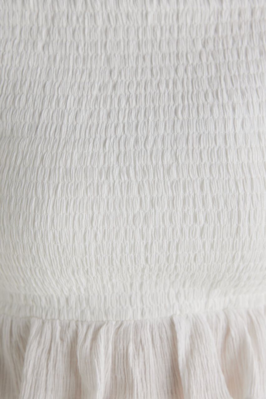 rienda「シャーリングオフショルクロップドTOP」|その他|