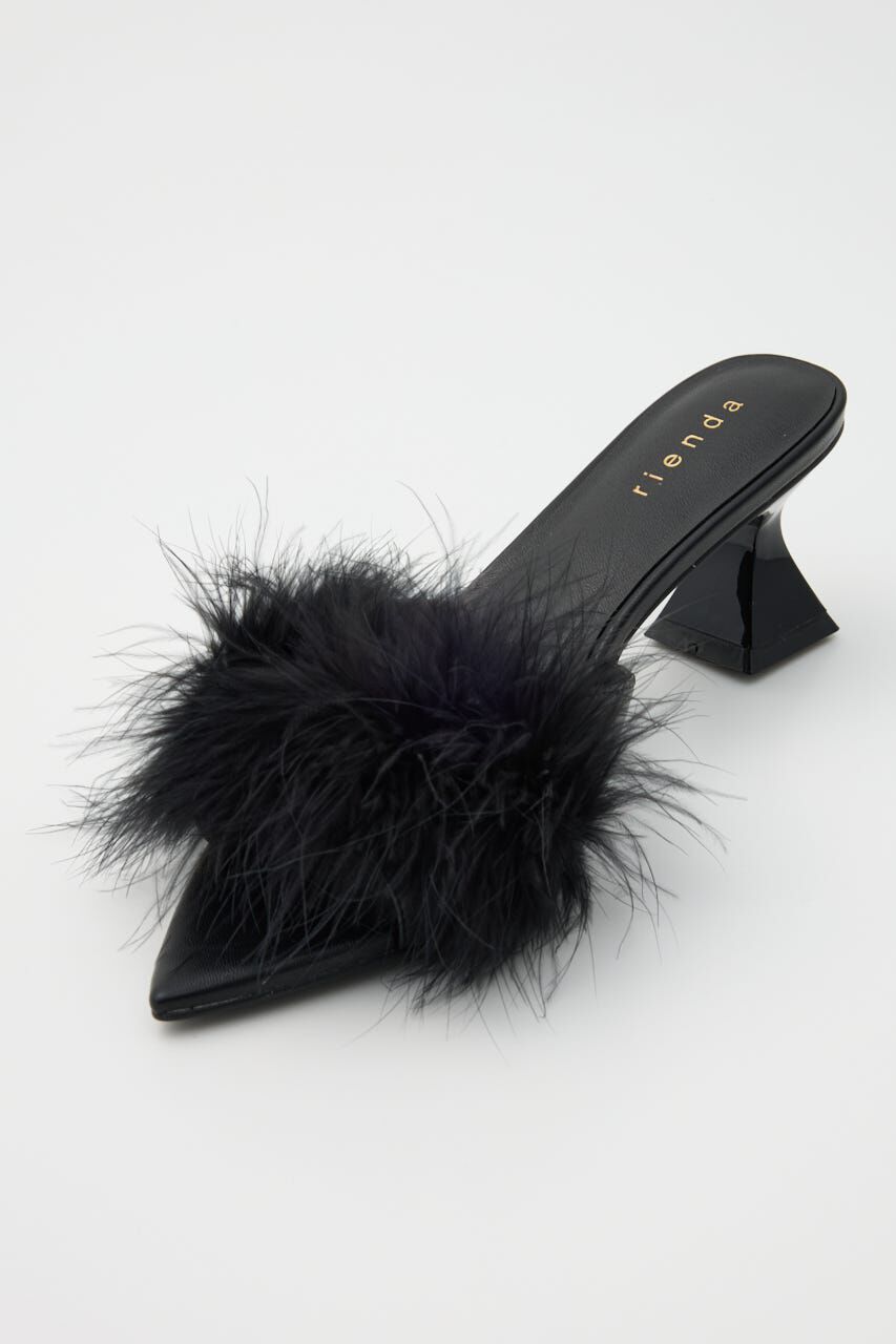 rienda「レディーフェザーミュール」|サンダル|