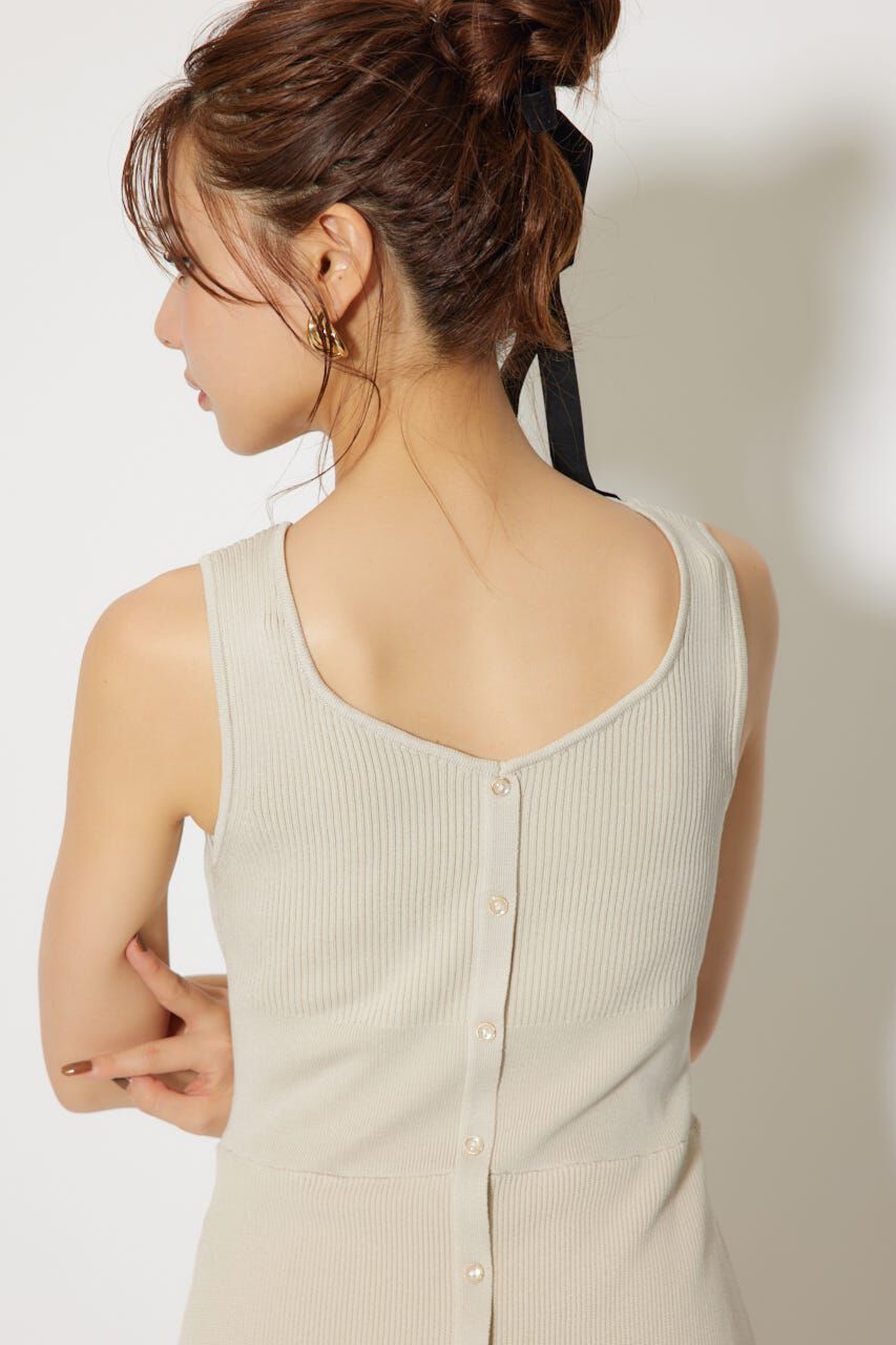 rienda「カーディガンセットニットマーメイドワンピース」|ワンピース|