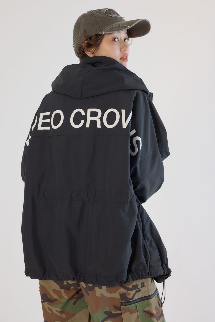 RODEO CROWNS「(UNISEX)RCSワイドマウンテンパーカー」|ブルゾン・スタジャン|BLK