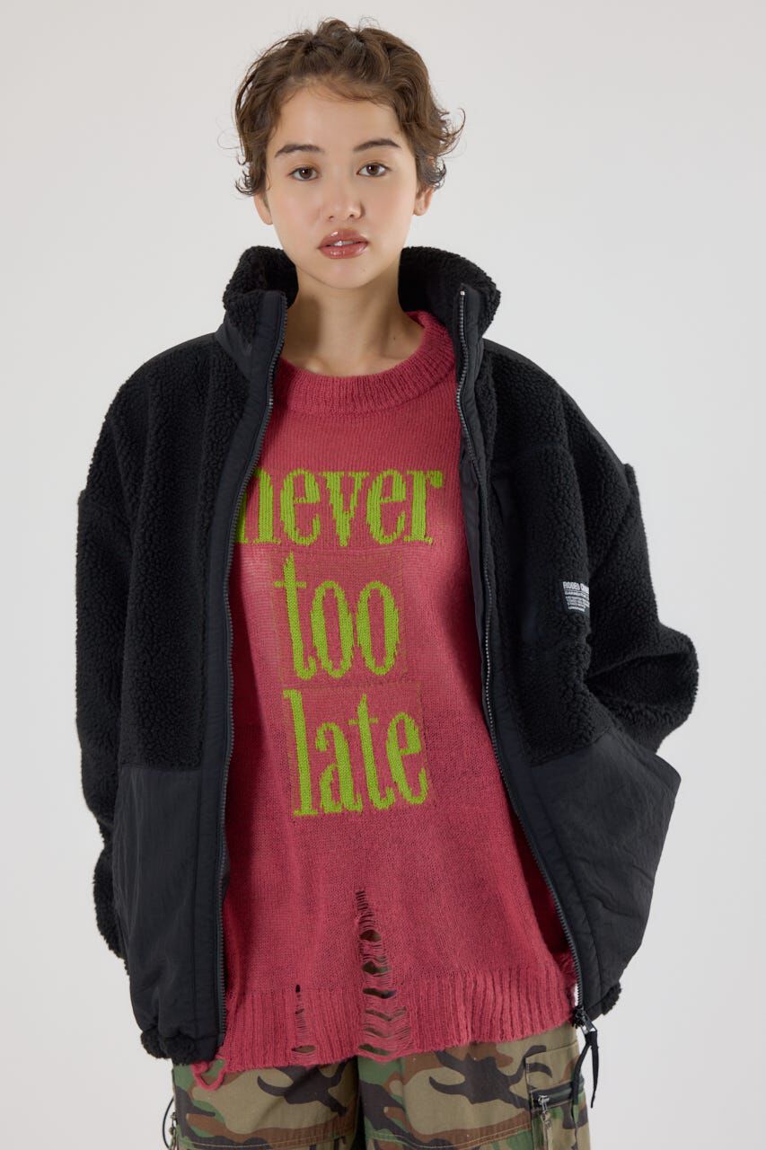 RODEO CROWNS「テディボアブルゾン」|ブルゾン・スタジャン|