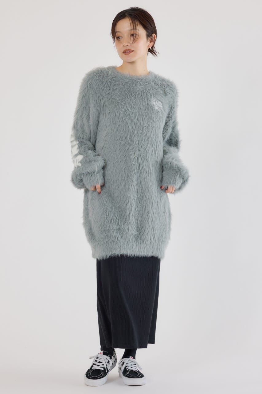 RODEO CROWNS「シャギーロゴニットワンピース」|ワンピース|