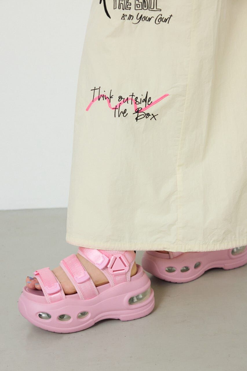 RODEO CROWNS「ボリュームソール テープサンダル」|サンダル|