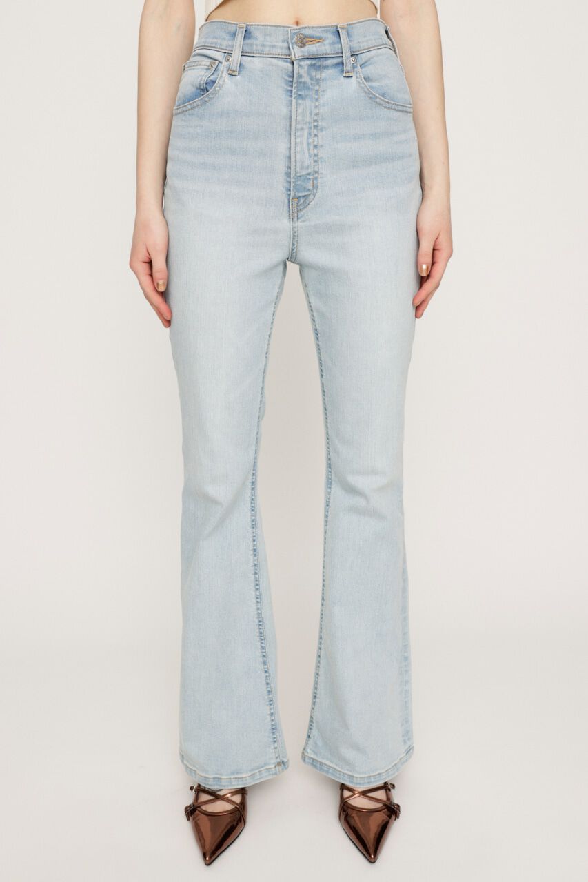 SLY「HW FLARE PT-C WITH ROICA（R）EF」|デニム|