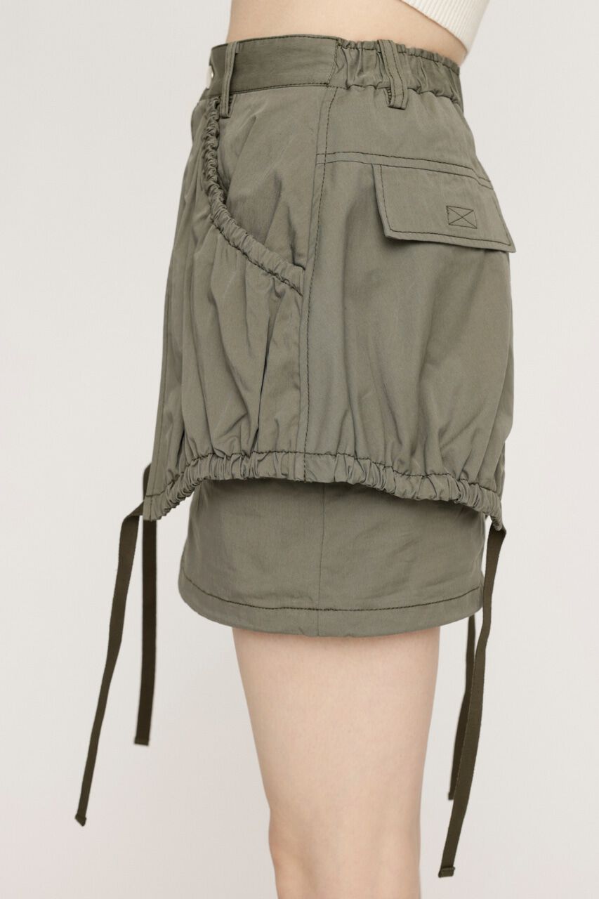 SLY「SHIRRING PK ショートスカート」|スカート|