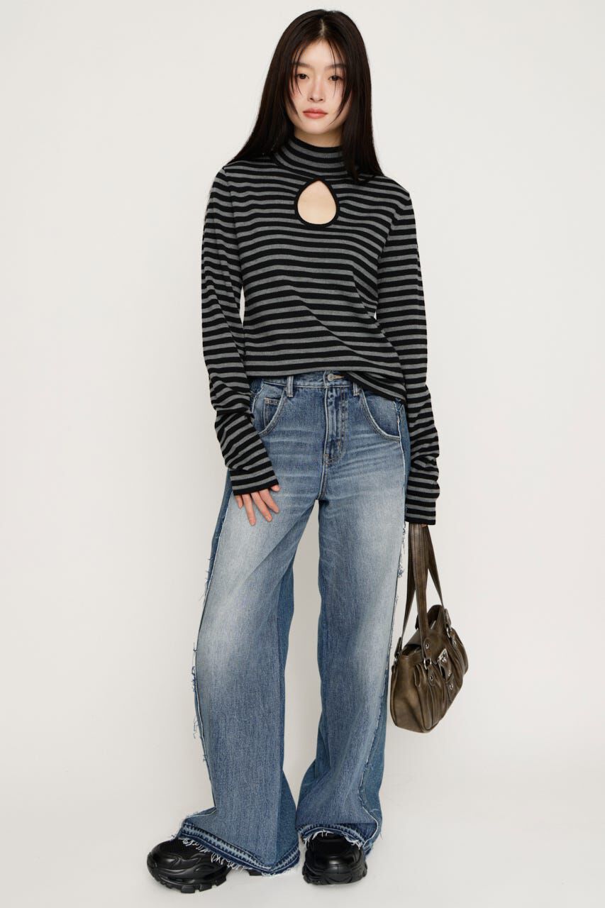 SLY「H／N KNIT チュニック」|ニット・セーター|