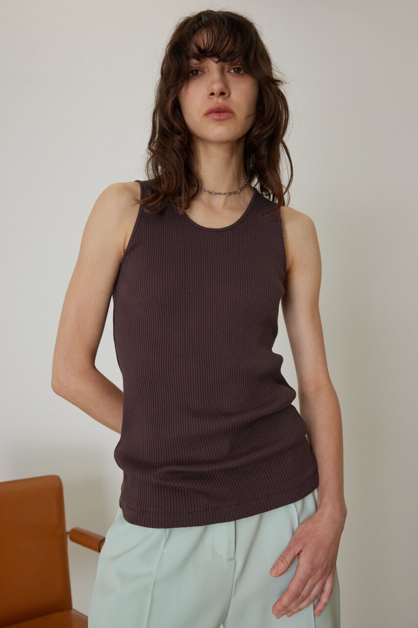 RIM.ARK 「Standard rib tank」|タンクトップ|