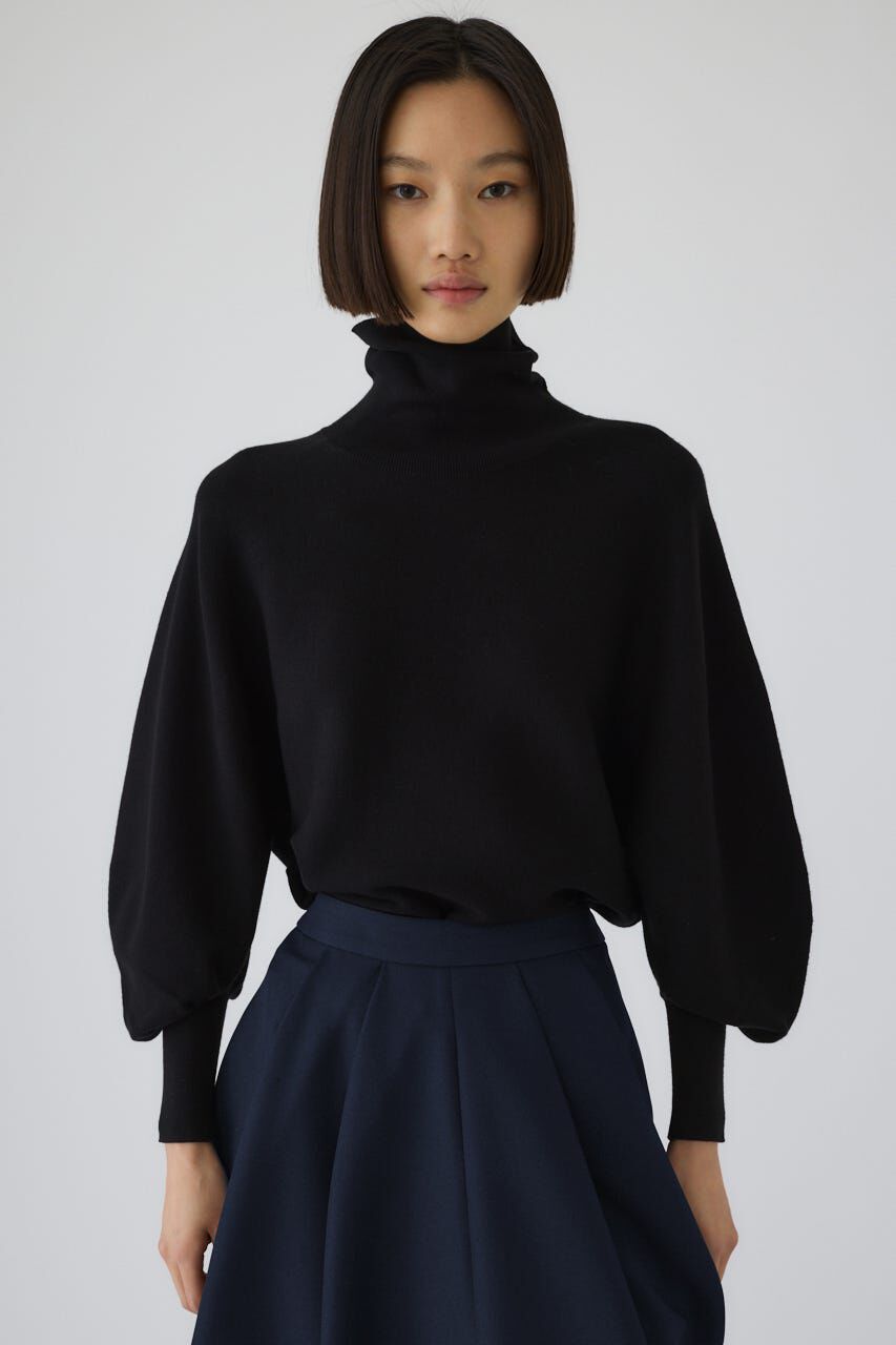 RIM.ARK 「Dolman wide washable knit」|ニット・セーター|BLK