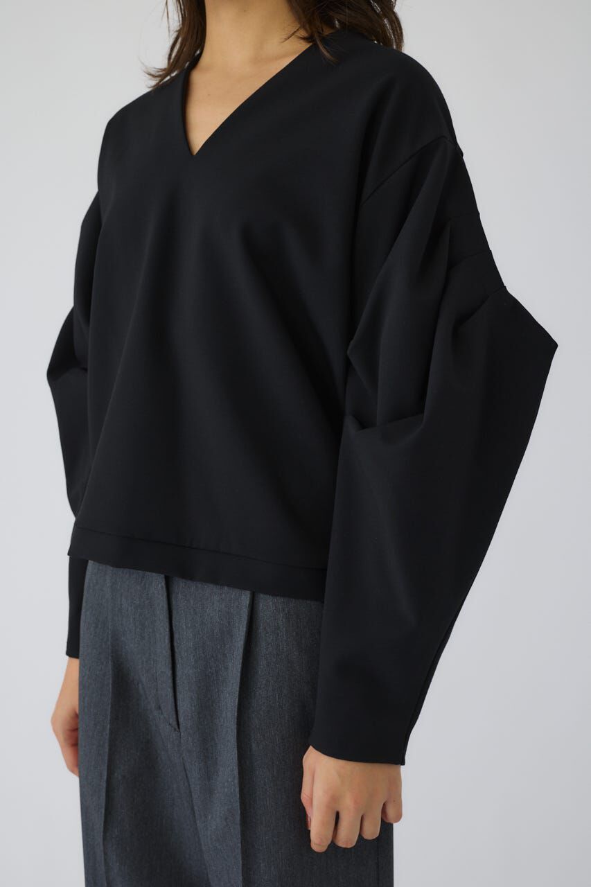 RIM.ARK 「Volume sleeve v-neck PO」|Tシャツ・カットソー|