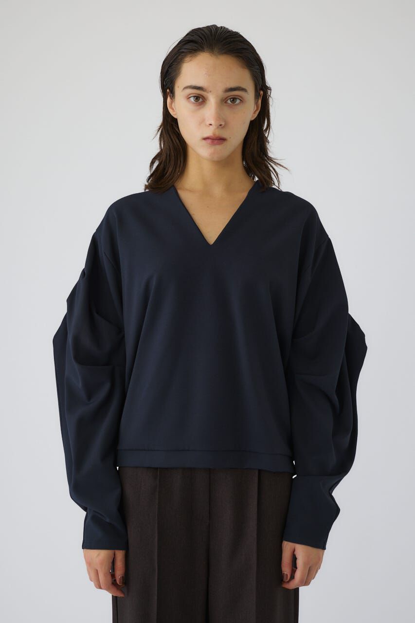RIM.ARK 「Volume sleeve v-neck PO」|Tシャツ・カットソー|