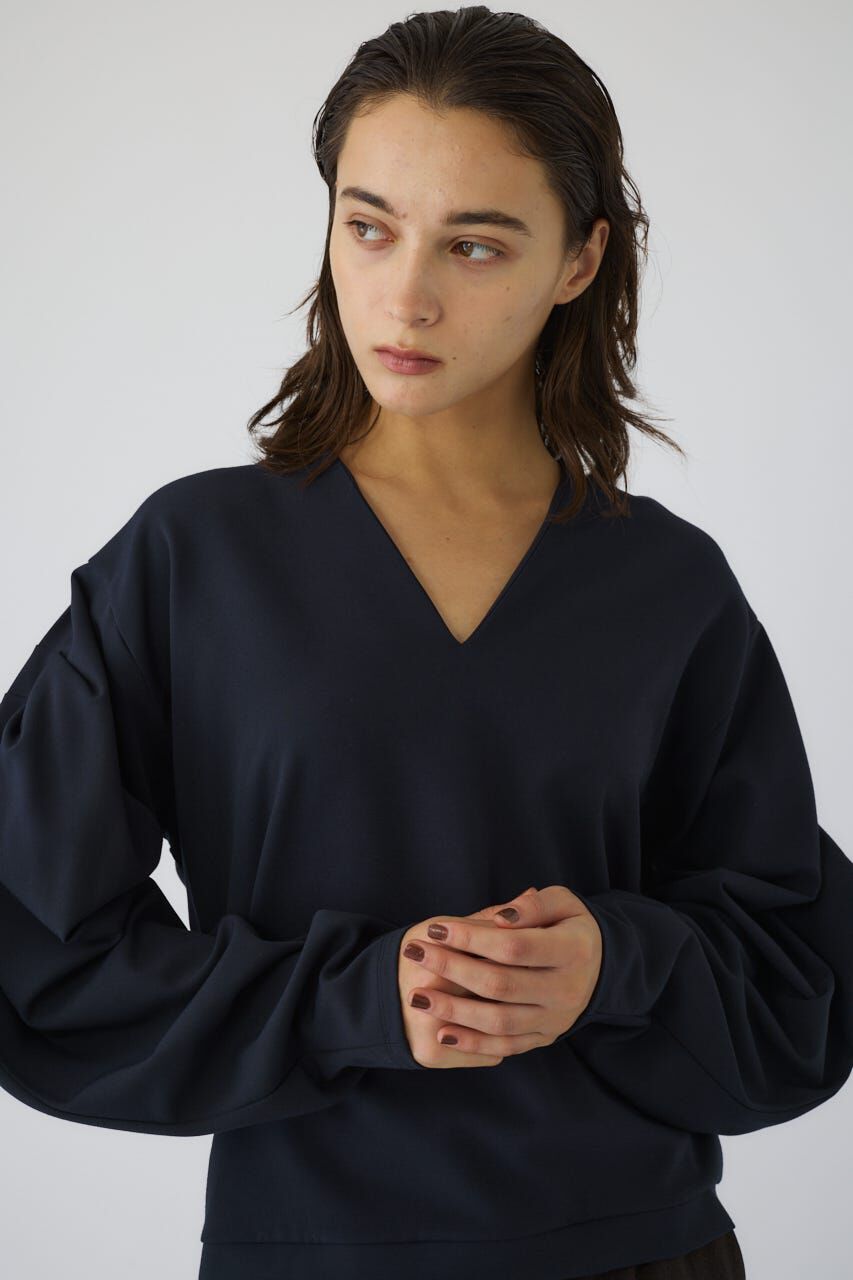 RIM.ARK 「Volume sleeve v-neck PO」|Tシャツ・カットソー|