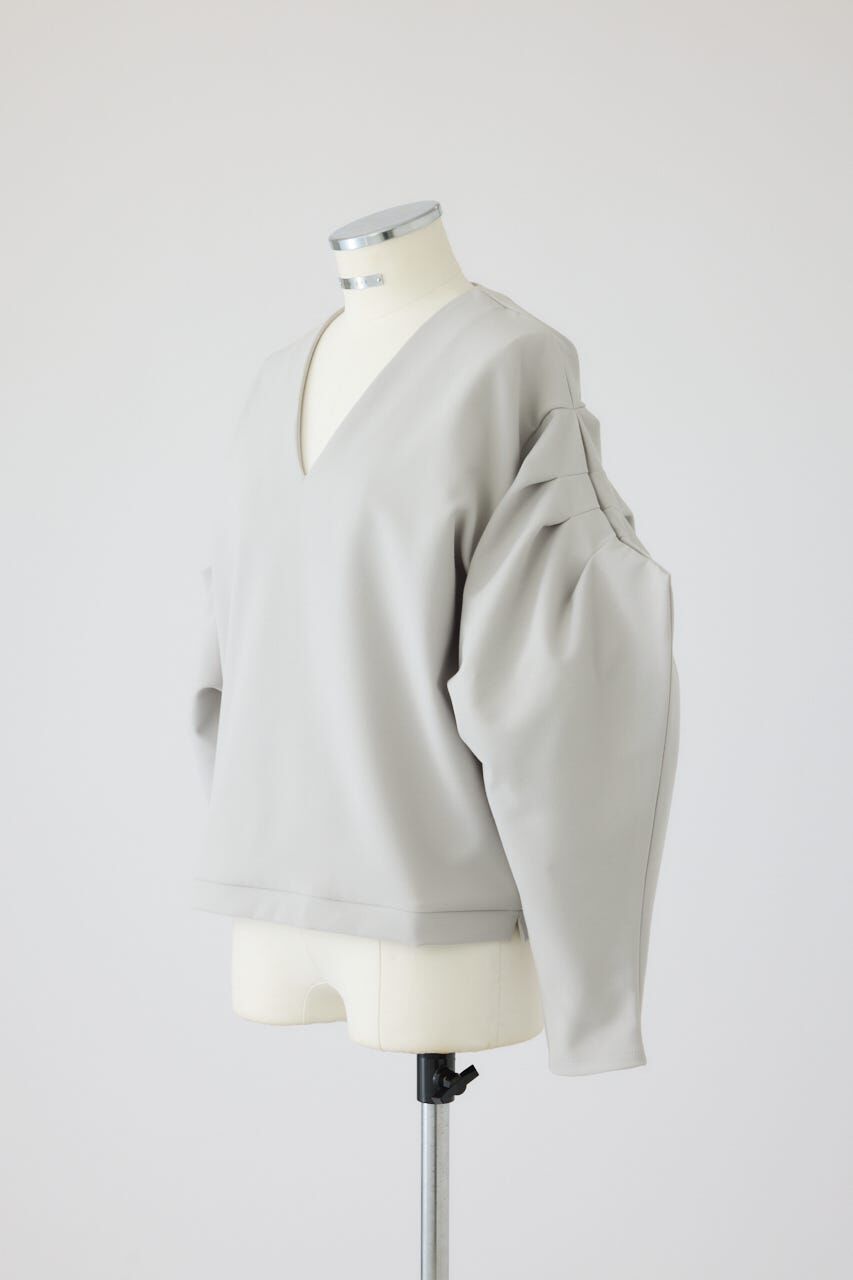 RIM.ARK 「Volume sleeve v-neck PO」|Tシャツ・カットソー|