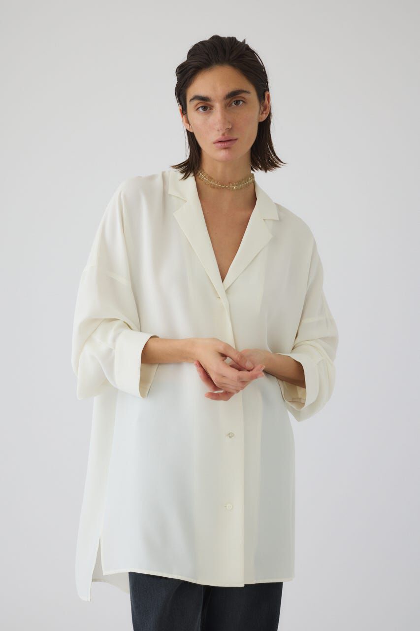 RIM.ARK 「Open collar relax SH」|シャツ・ブラウス|