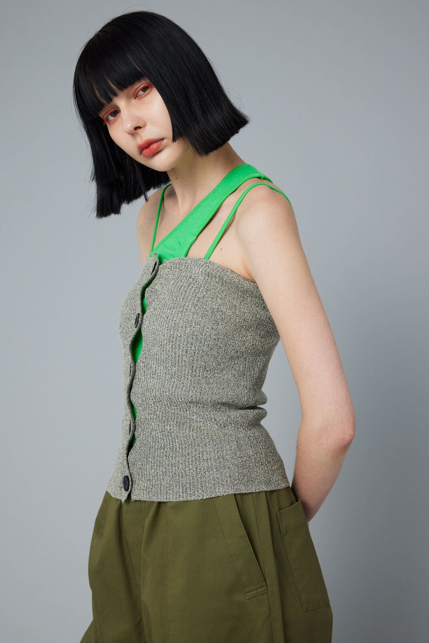 HeRIN.CYE「Many way bustier」|チューブトップ|