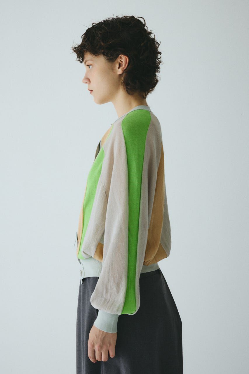 HeRIN.CYE「Sukashi round cardigan」|カーディガン|