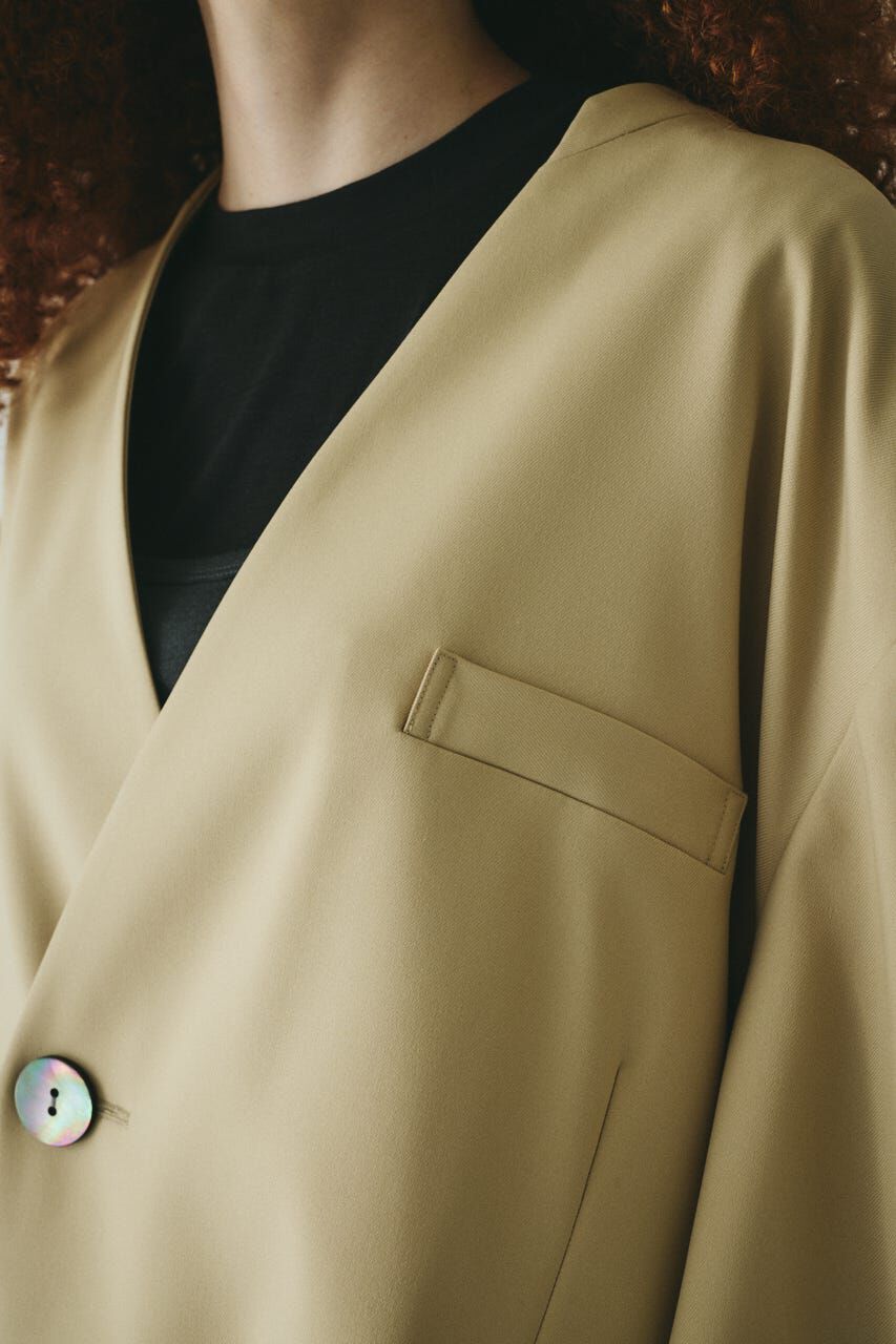 HeRIN.CYE「No collar over jacket」|その他|