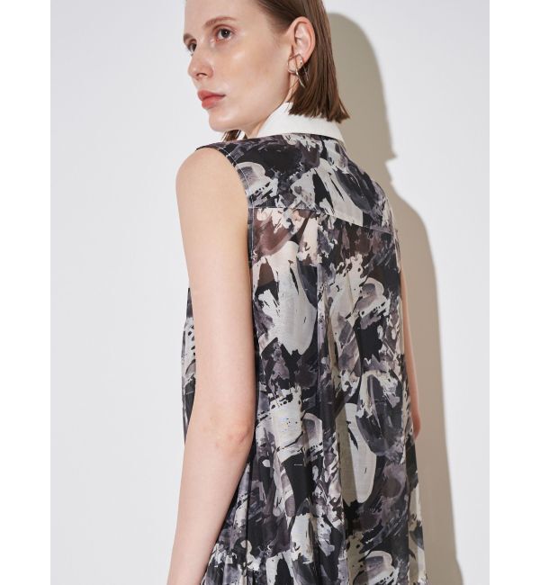 ELENDEEK「SHADE FLOWER TIERED OP」|ワンピース|