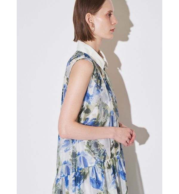 ELENDEEK「SHADE FLOWER TIERED OP」|ワンピース|