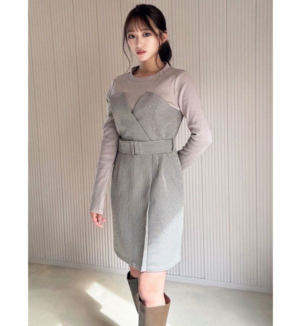 RESEXXY「レイヤードミニワンピース」|ワンピース|