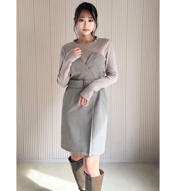 RESEXXY「レイヤードミニワンピース」|ワンピース|