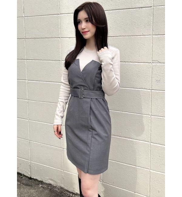 RESEXXY「レイヤードミニワンピース」|ワンピース|