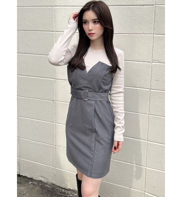 RESEXXY「レイヤードミニワンピース」|ワンピース|