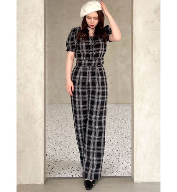 RESEXXY「ツイードワイドパンツ【セットアップ着用可能】」|その他|