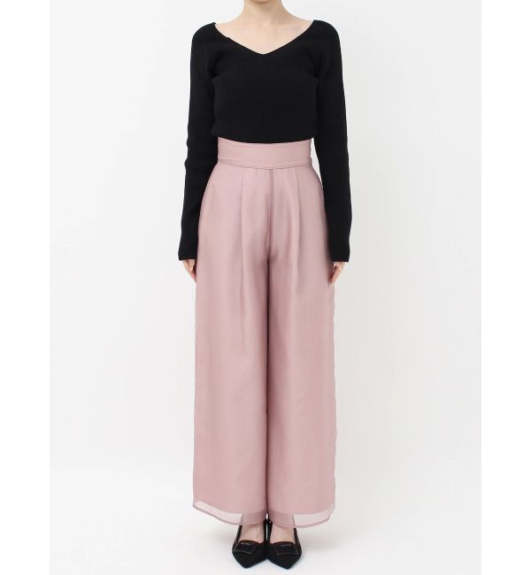 RESEXXY「シアーレイヤードロングパンツ」|その他|