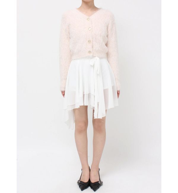 RESEXXY「シャギーニットカーディガン」|カーディガン|