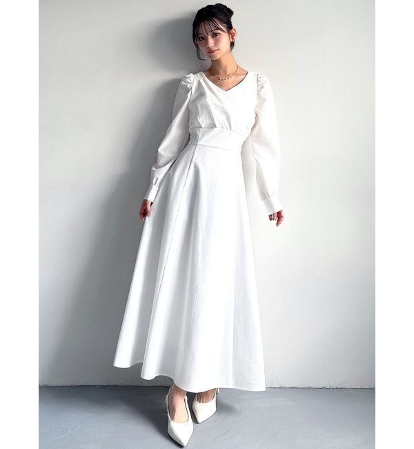 RESEXXY「カシュクールバックオープンワンピース」|ワンピース|