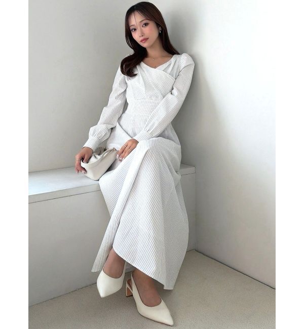 RESEXXY「カシュクールバックオープンワンピース」|ワンピース|