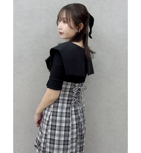 dazzlin「ラッフルマーメイドコンビワンピース」|ワンピース|