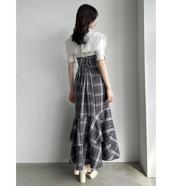 dazzlin「ラッフルマーメイドコンビワンピース」|ワンピース|