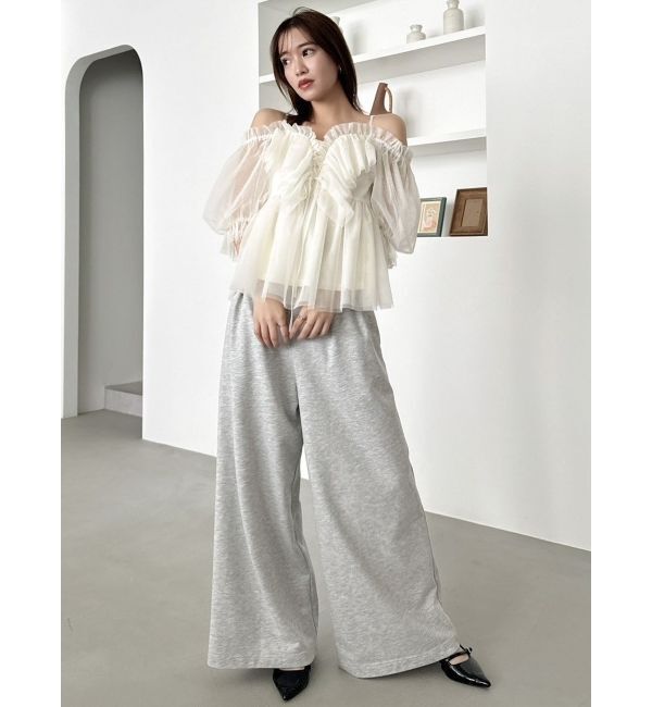 dazzlin「ハイウエストワイドパンツ」|その他|