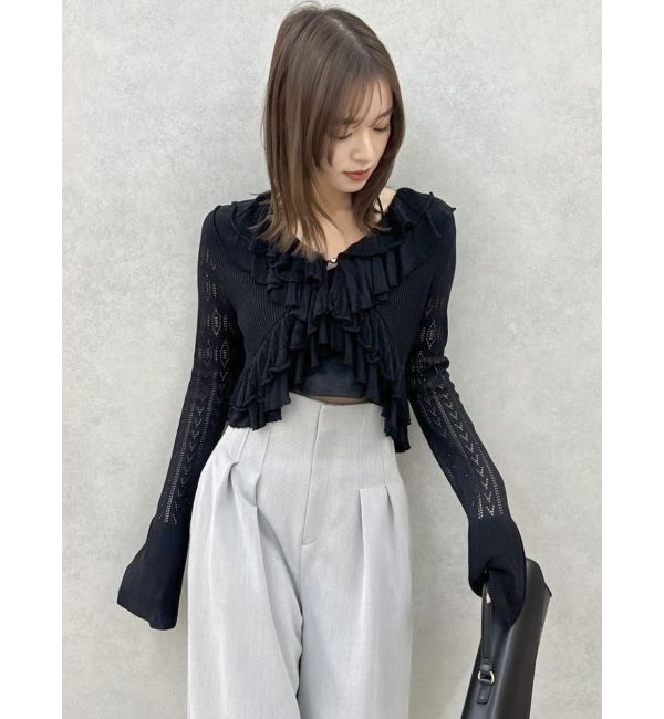 dazzlin「ハイウエストワイドパンツ」|その他|