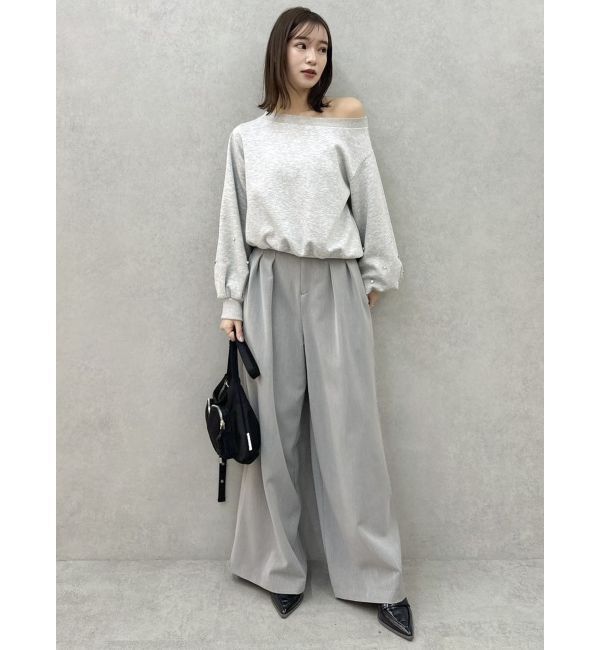 dazzlin「ハイウエストワイドパンツ」|その他|