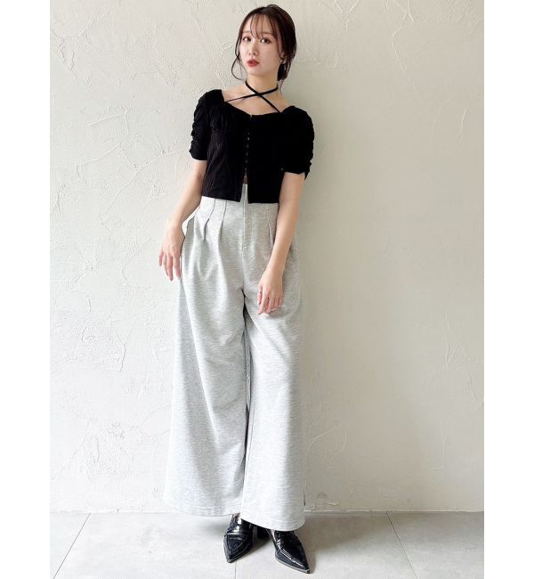 dazzlin「ハイウエストワイドパンツ」|その他|